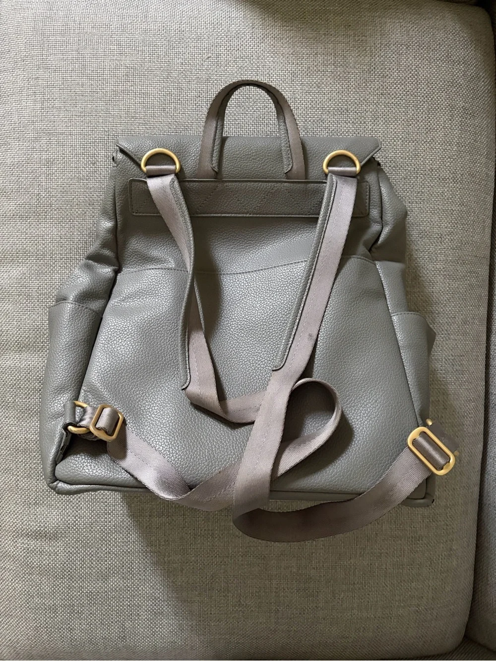 Freshly Picked Classic Diaper Bag, Stone